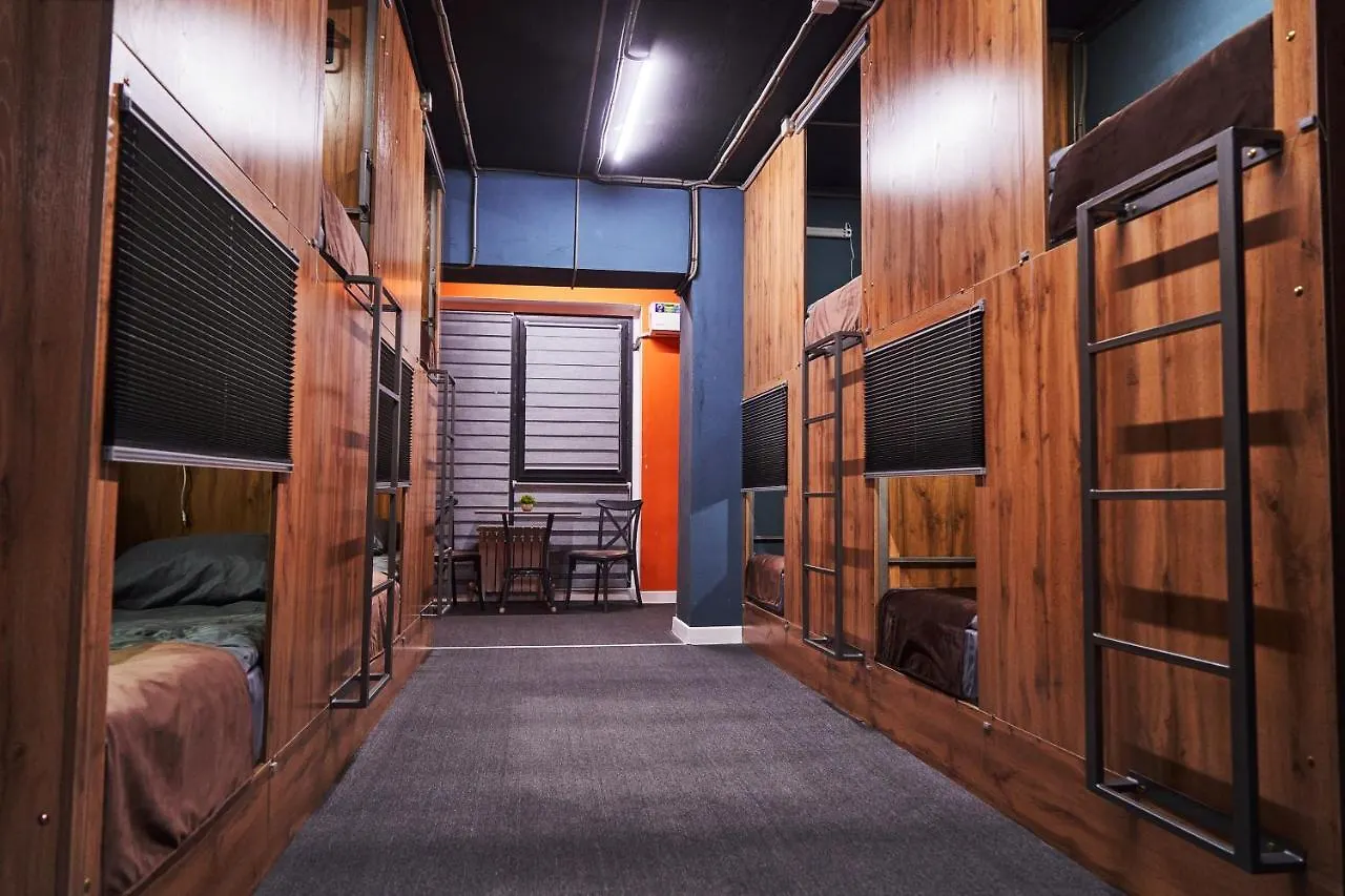호스텔 Gagarin Capsule Hotel 알마티 카자흐스탄